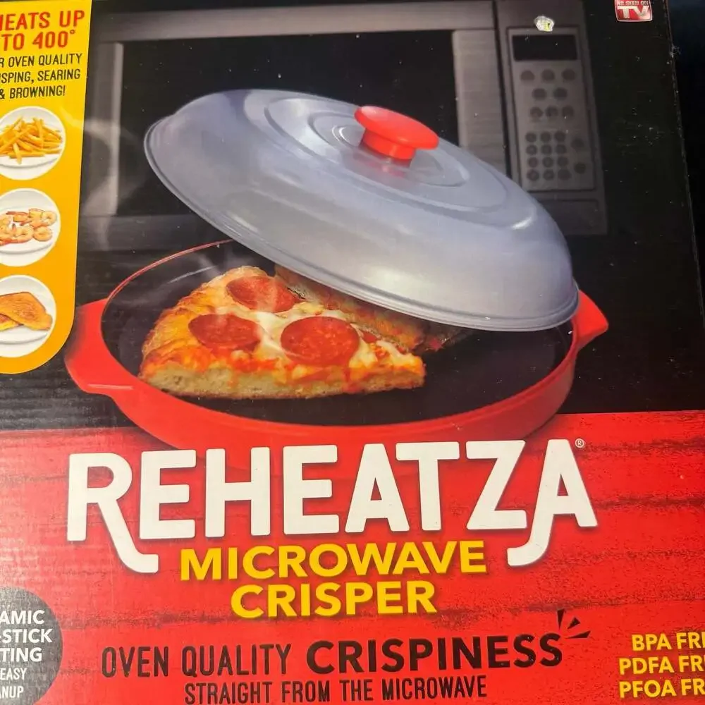 Reheatza Microwave Crisper NEW